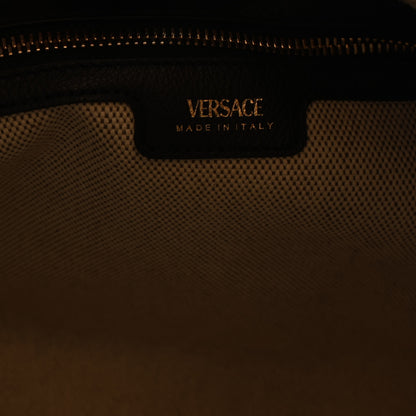 Versace Canvas Calfskin La Medusa Tote Bag Beige 5 of 9