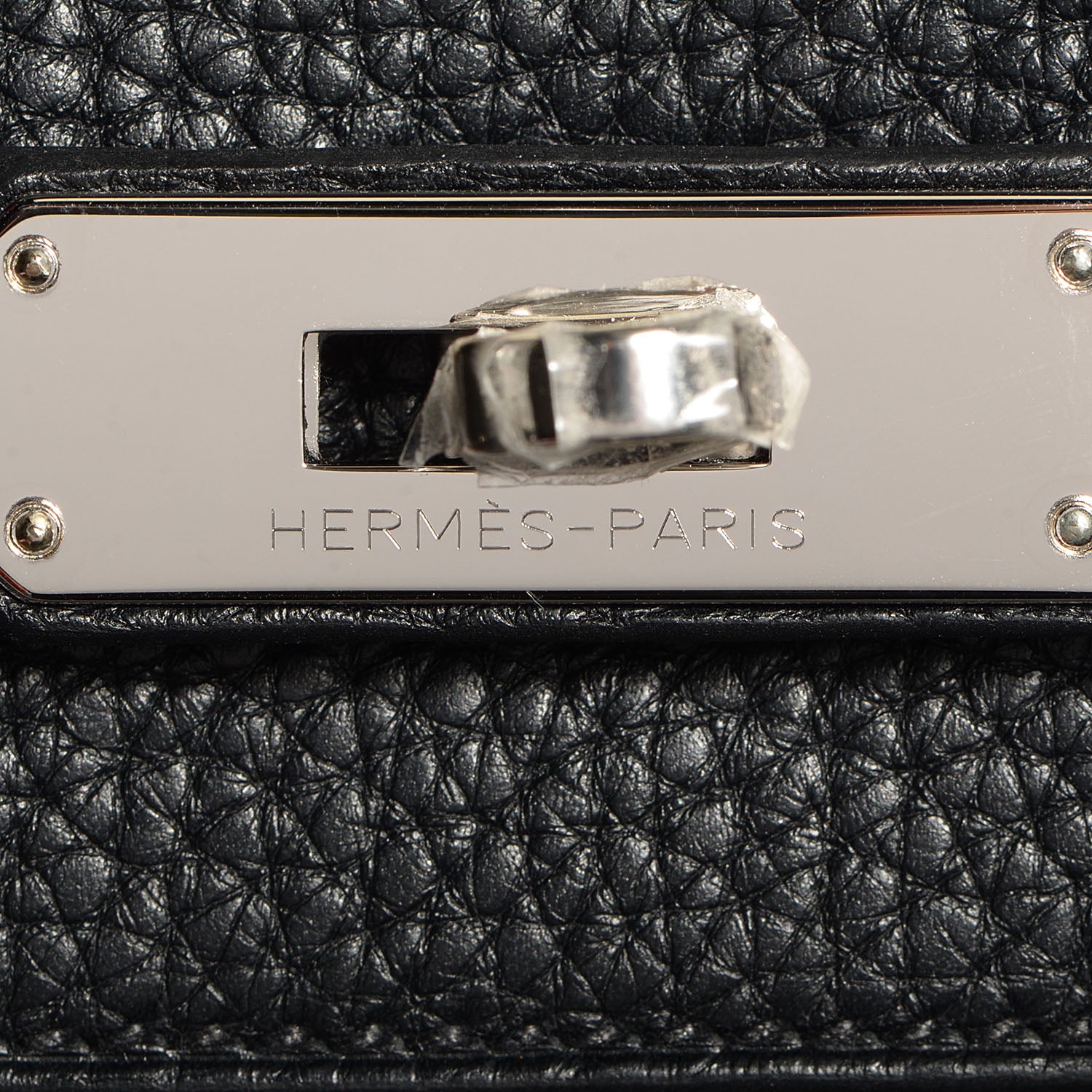 Hermes Taurillon Clemence Birkin 35 Black 7 of 23
