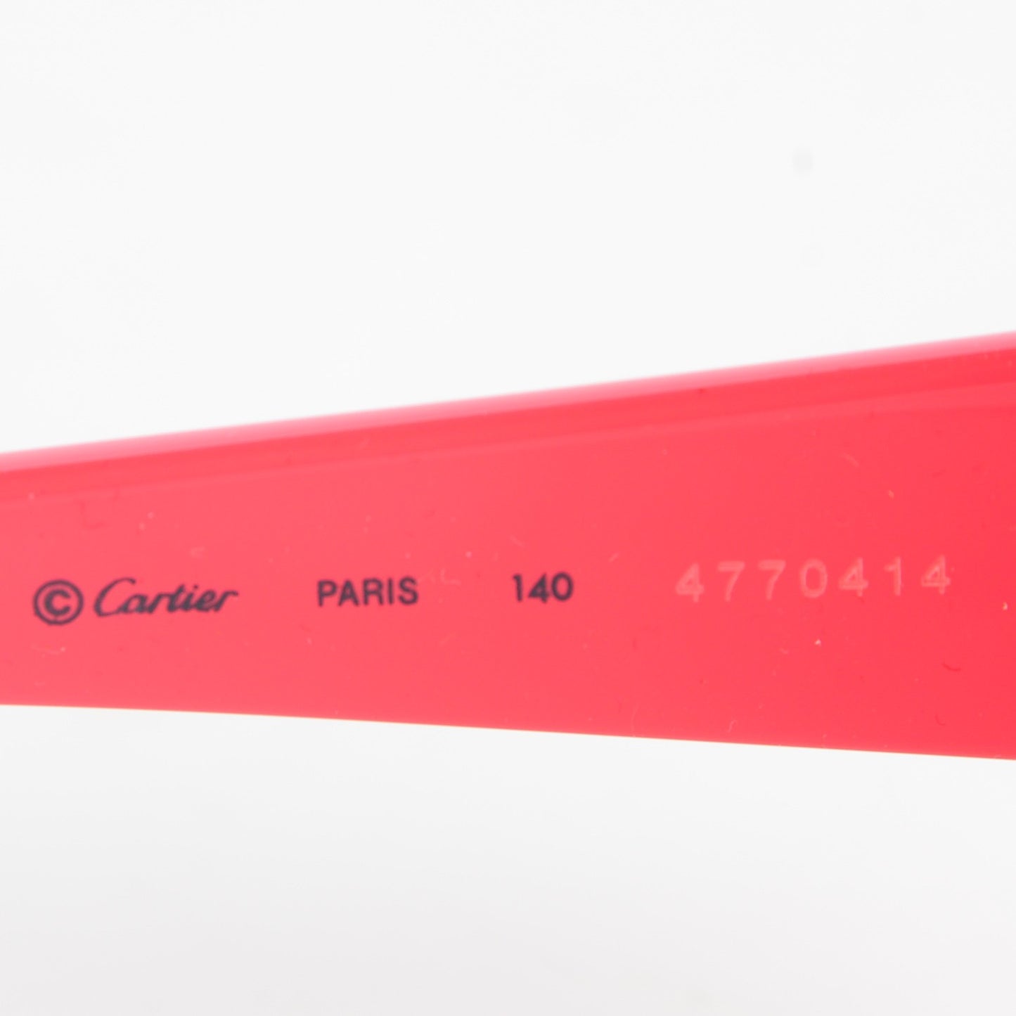 Sunglasses 140 Red White