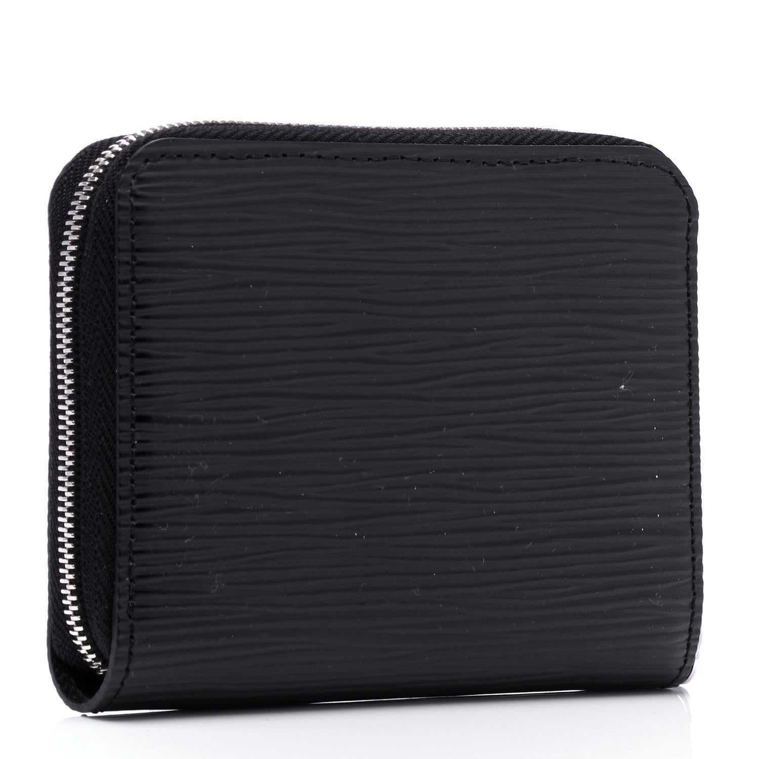Louis Vuitton Epi Zippy Coin Purse Black 2 of 5