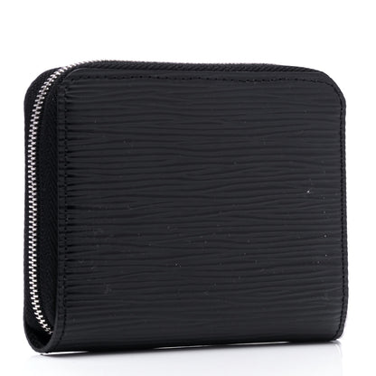 Louis Vuitton Epi Zippy Coin Purse Black 2 of 5