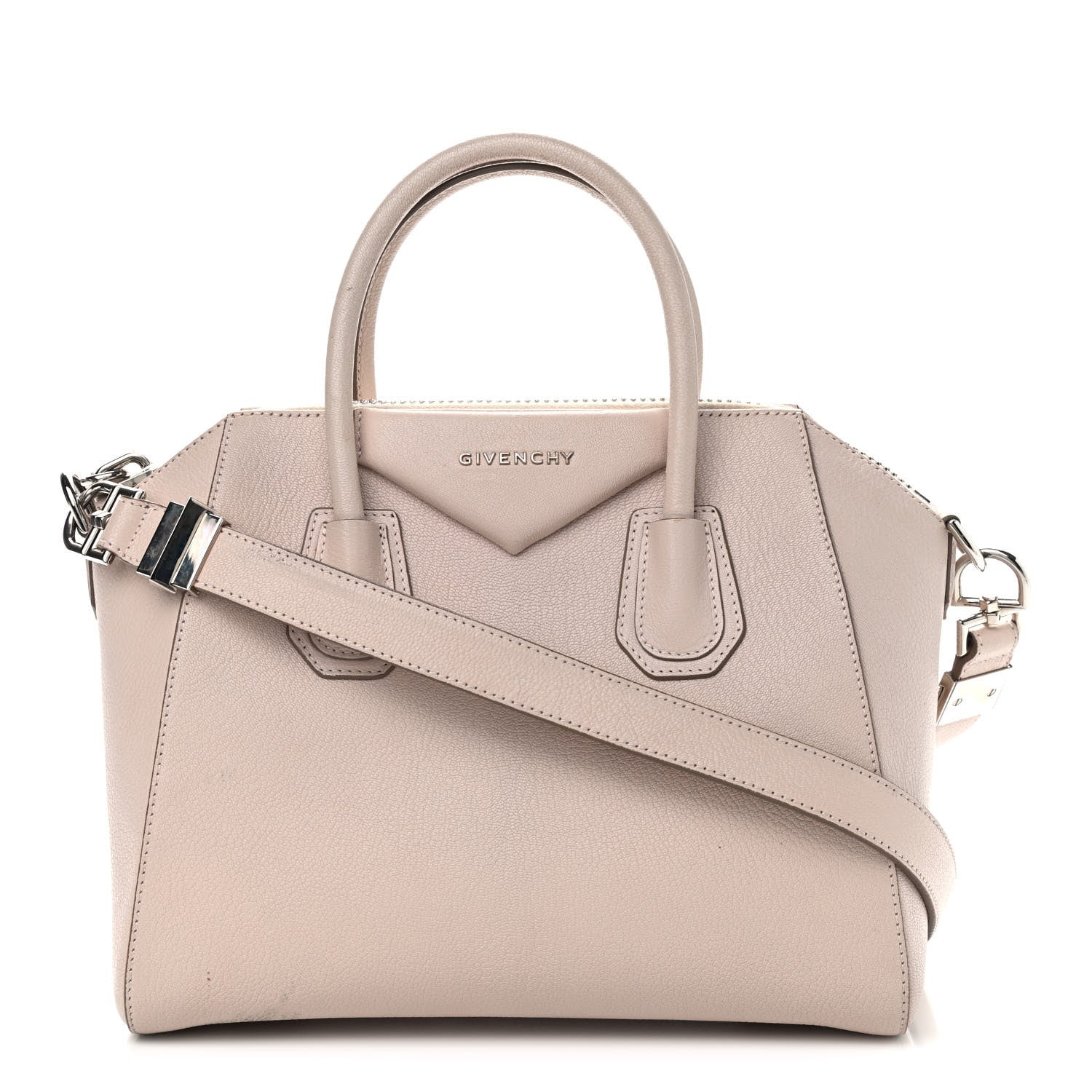 Givenchy Sugar Goatskin Small Antigona Nude Pink 1 of 19
