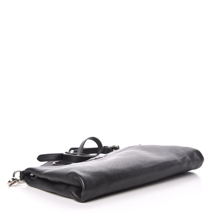 Prada Vitello Daino Crossbody Bag Black 4 of 16