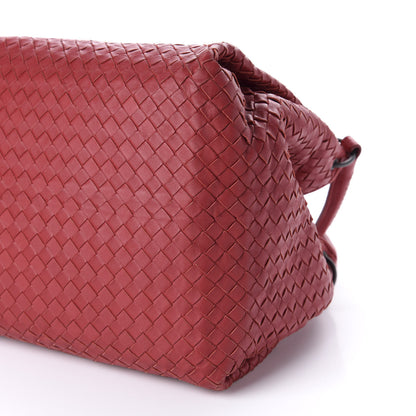 Bottega Veneta Nappa Intrecciato Parachute Bag Red 7 of 9