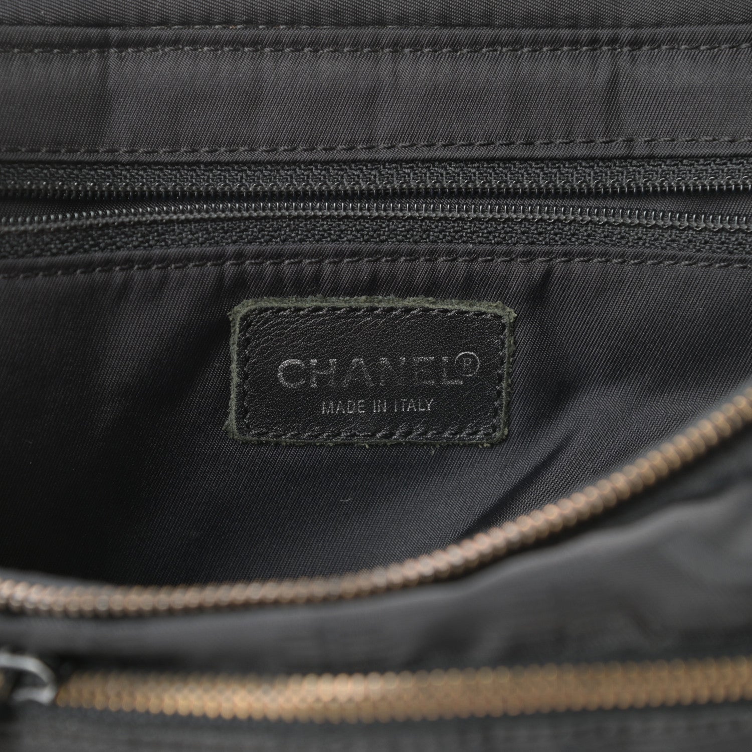Chanel Nylon Travel Backpack Black 6 of 15