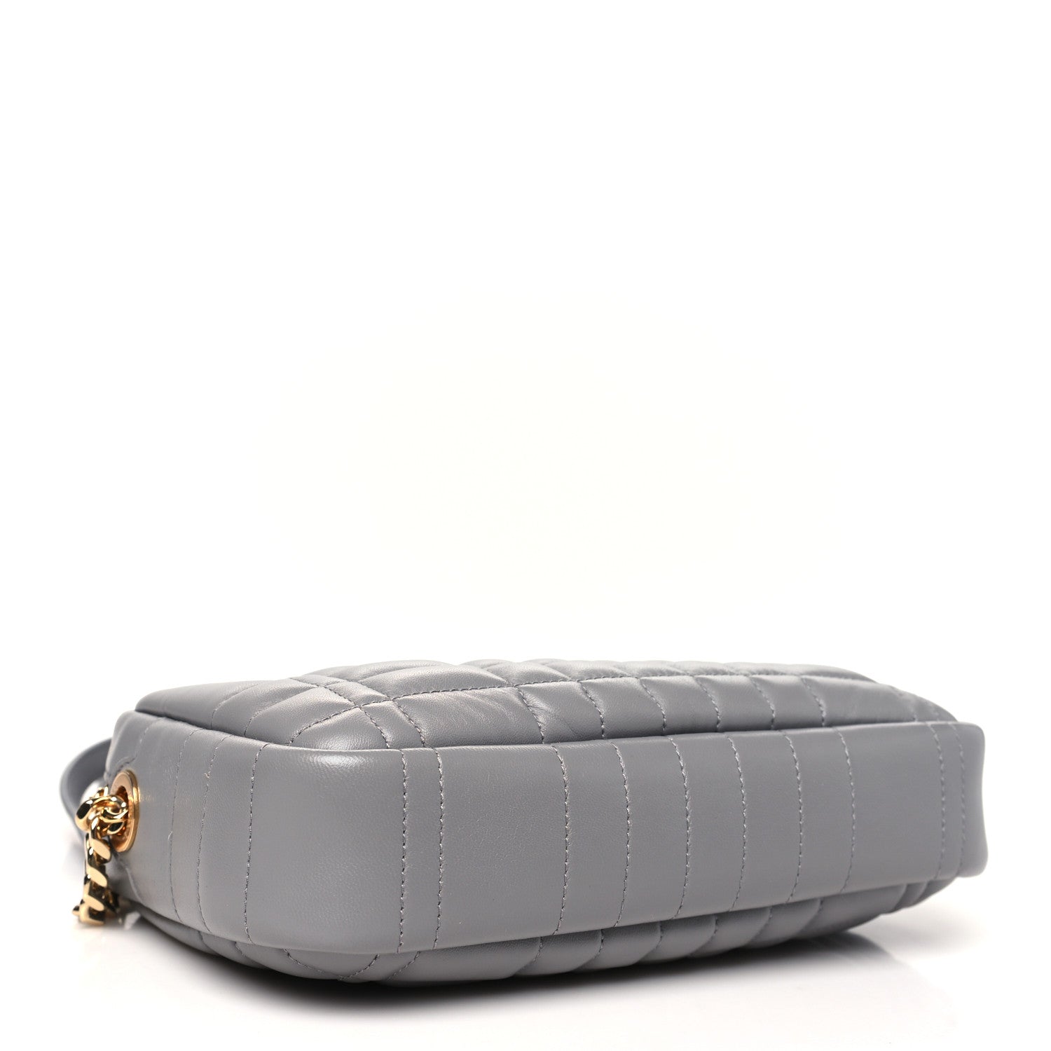 Burberry Calfskin Quilted Small Lola Camera Bag Grey 4 of 9