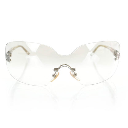 Chanel CC Logo Sunglasses Clear 4029 3 of 6