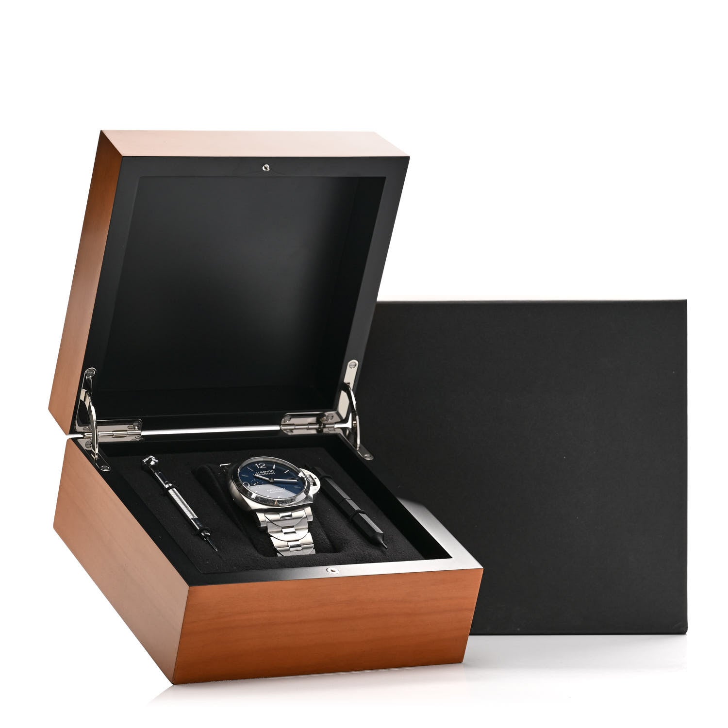 Panerai Stainless Steel 44mm Luminor Marina Specchio Blu Automatic Watch Blue PAM01316 5 of 5