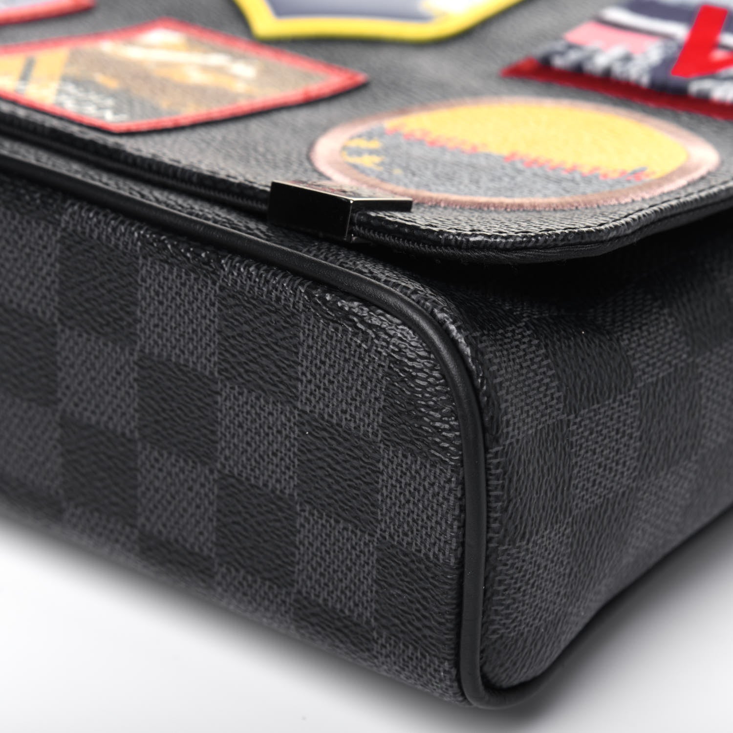 Louis Vuitton Damier Graphite Alps District PM 9 of 13