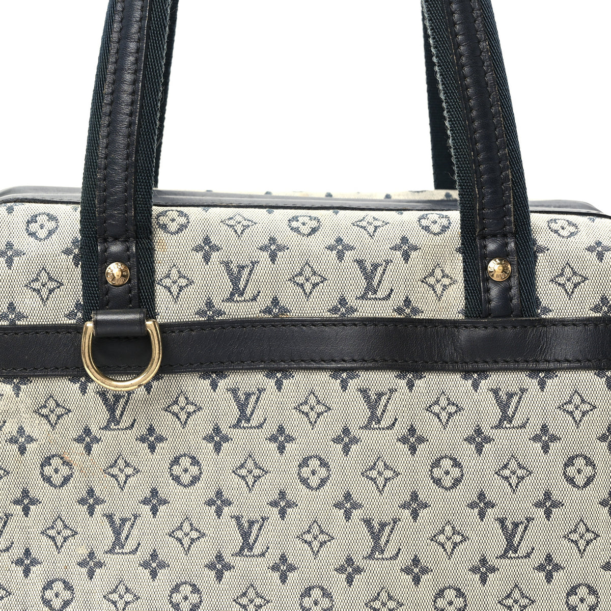Louis Vuitton Mini Monogram Josephine PM Blue 6 of 9