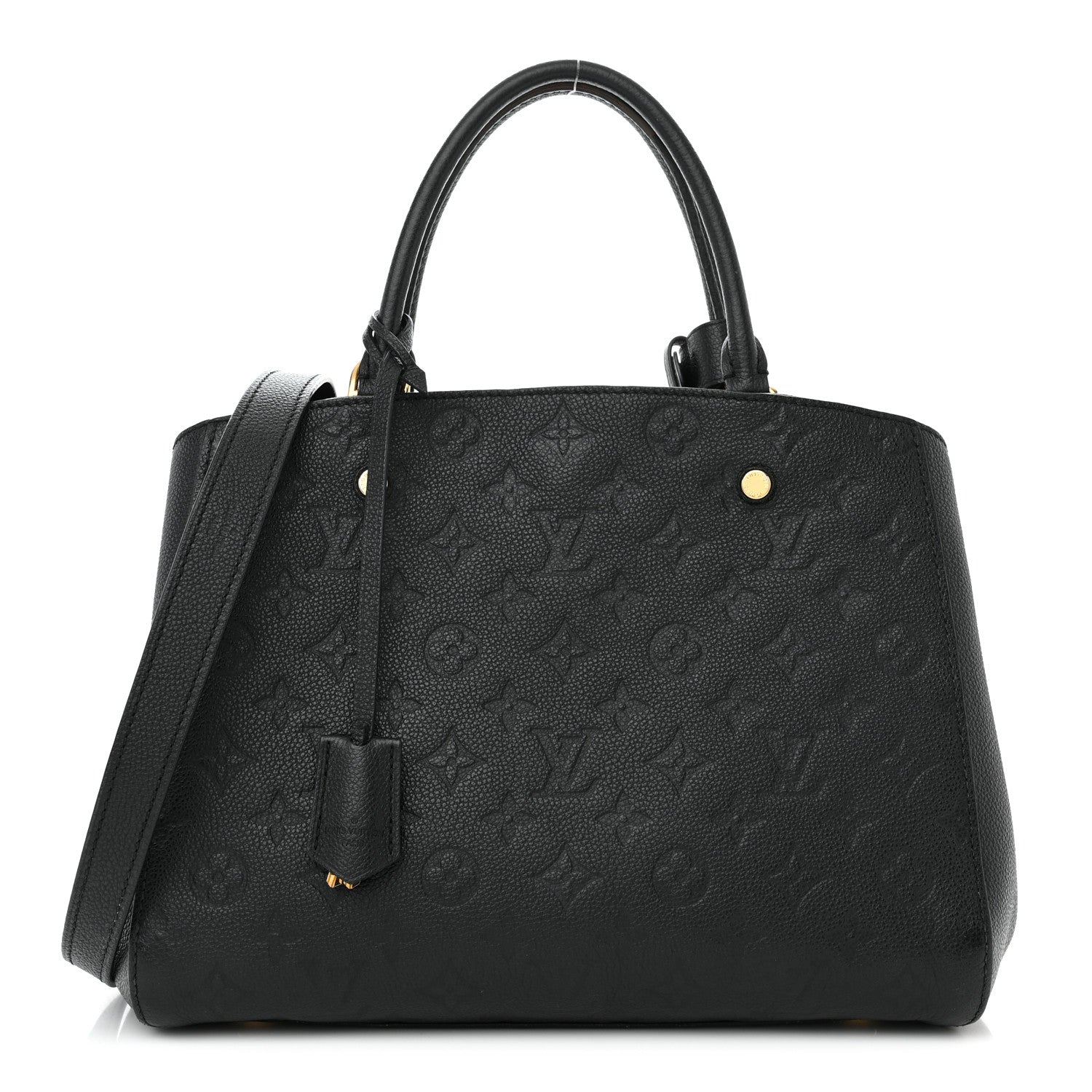 Louis Vuitton Empreinte Montaigne MM Black 1 of 13