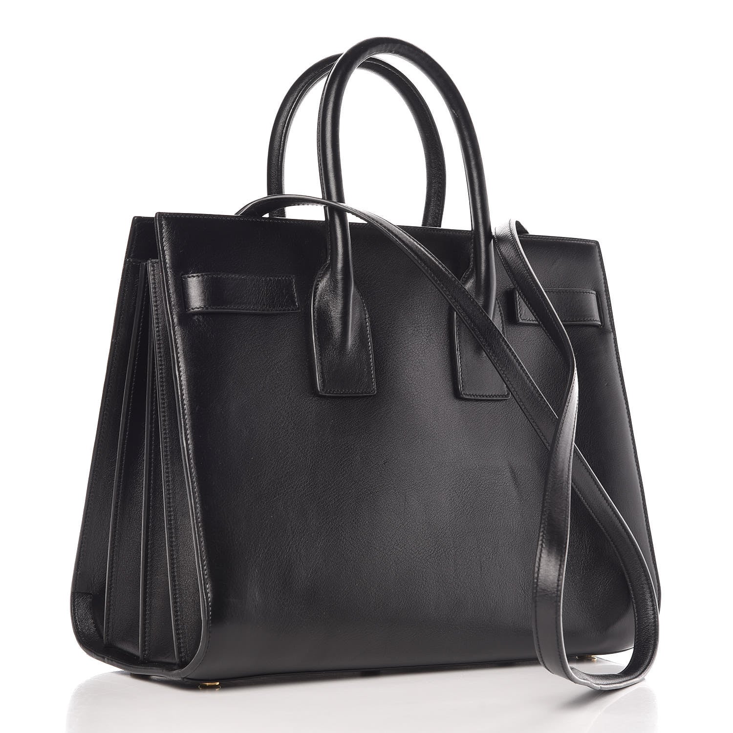 Saint Laurent Calfskin Small Sac De Jour Black 3 of 13