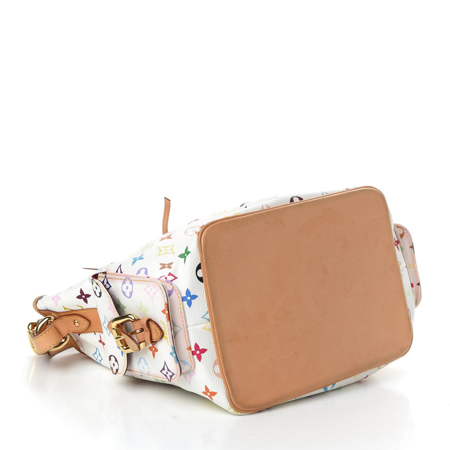 Monogram Multicolor Petit Noe White