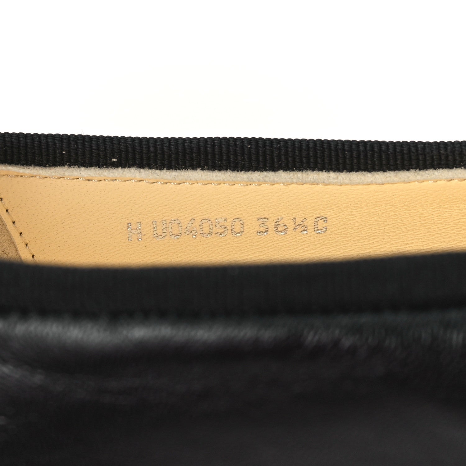 Chanel Lambskin Cap Toe CC Uniform Ballerina Flats 36.5 Black 8 of 10