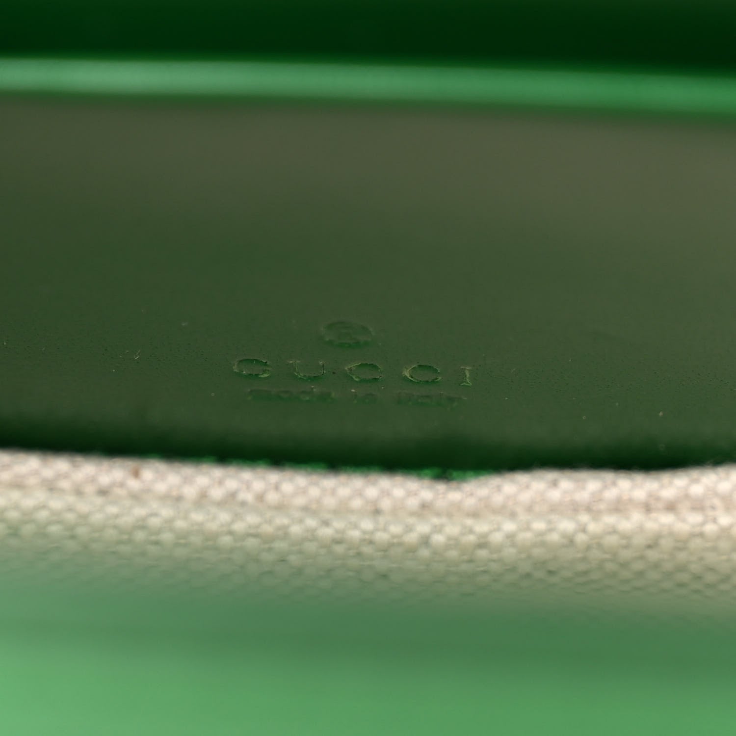 Gucci Boarded Dyana Lux Calfskin Mini Bamboo 1947 Top Handle Bag Spring Green 6 of 10