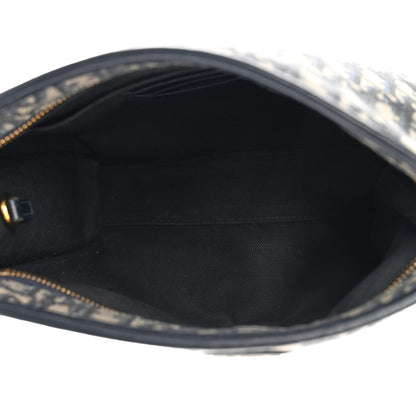 Christian Dior Oblique 30 Montaigne Pouch Blue 5 of 11
