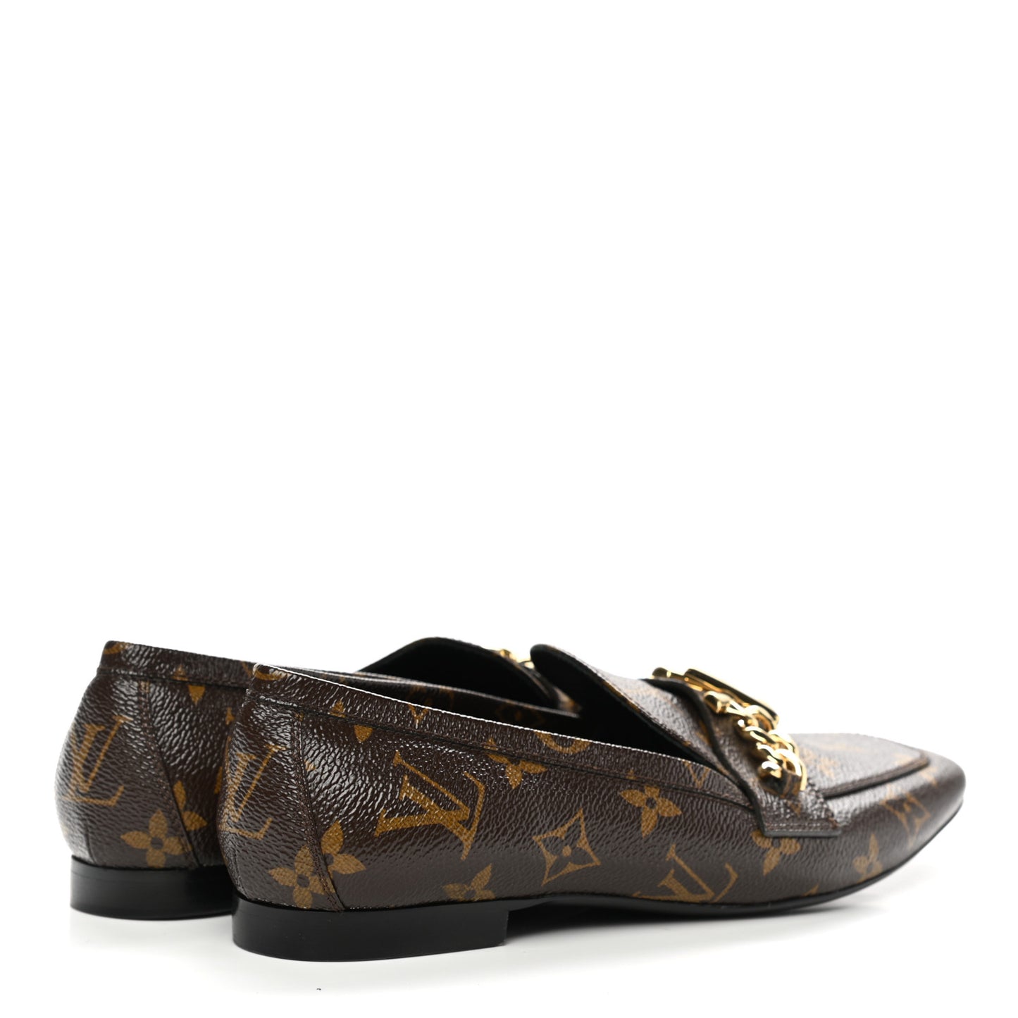 Monogram Upper Case Flat Loafer 37.5