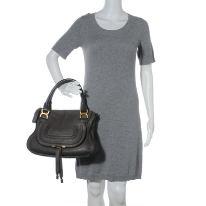 Chloe Calfskin Medium Marcie Satchel Ash 2 of 7