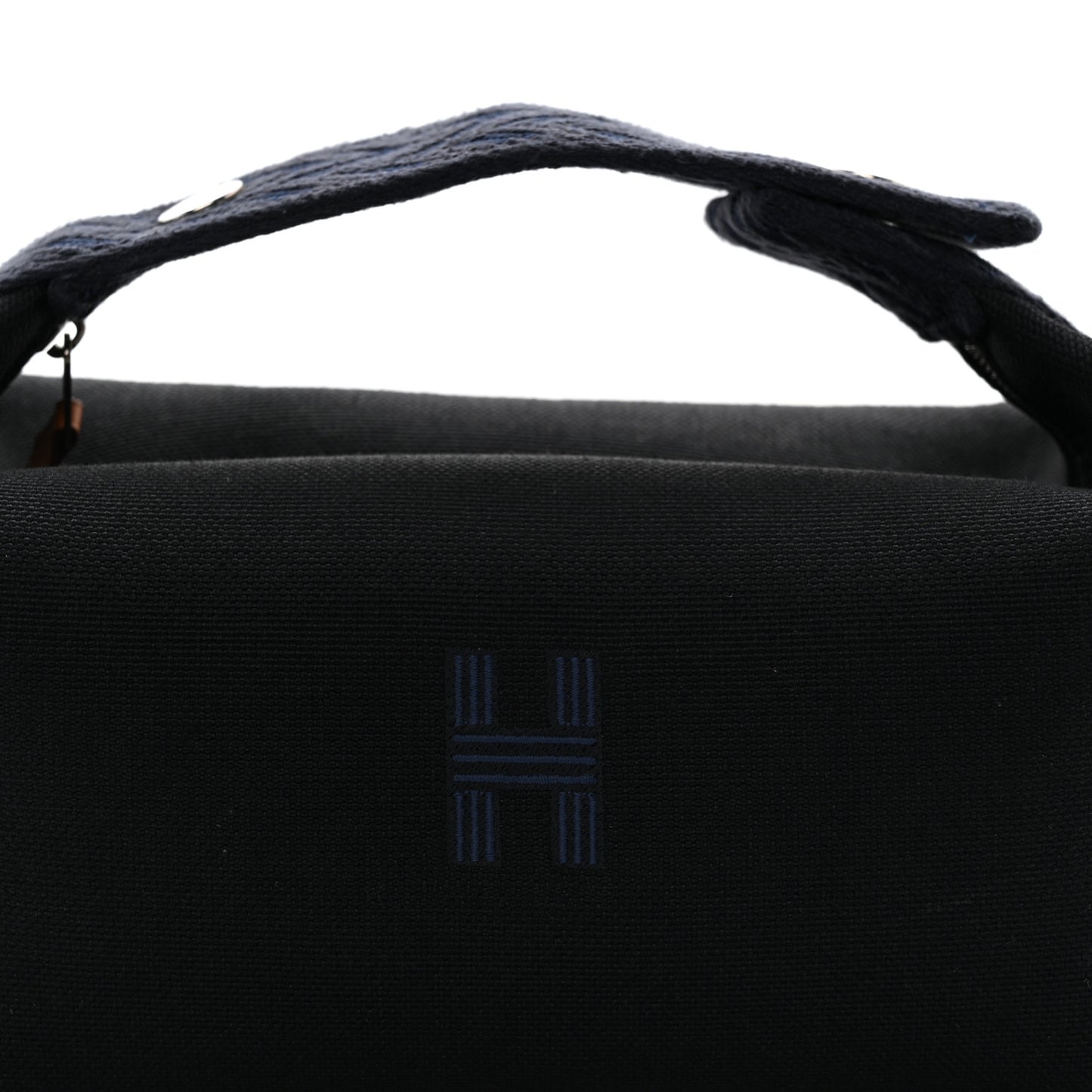 Canvas Small Bride-A-Brac Pouch Black Bleu Nuit