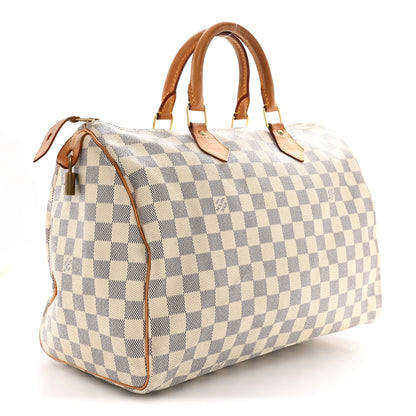 Louis Vuitton Damier Azur Speedy 35 3 of 13