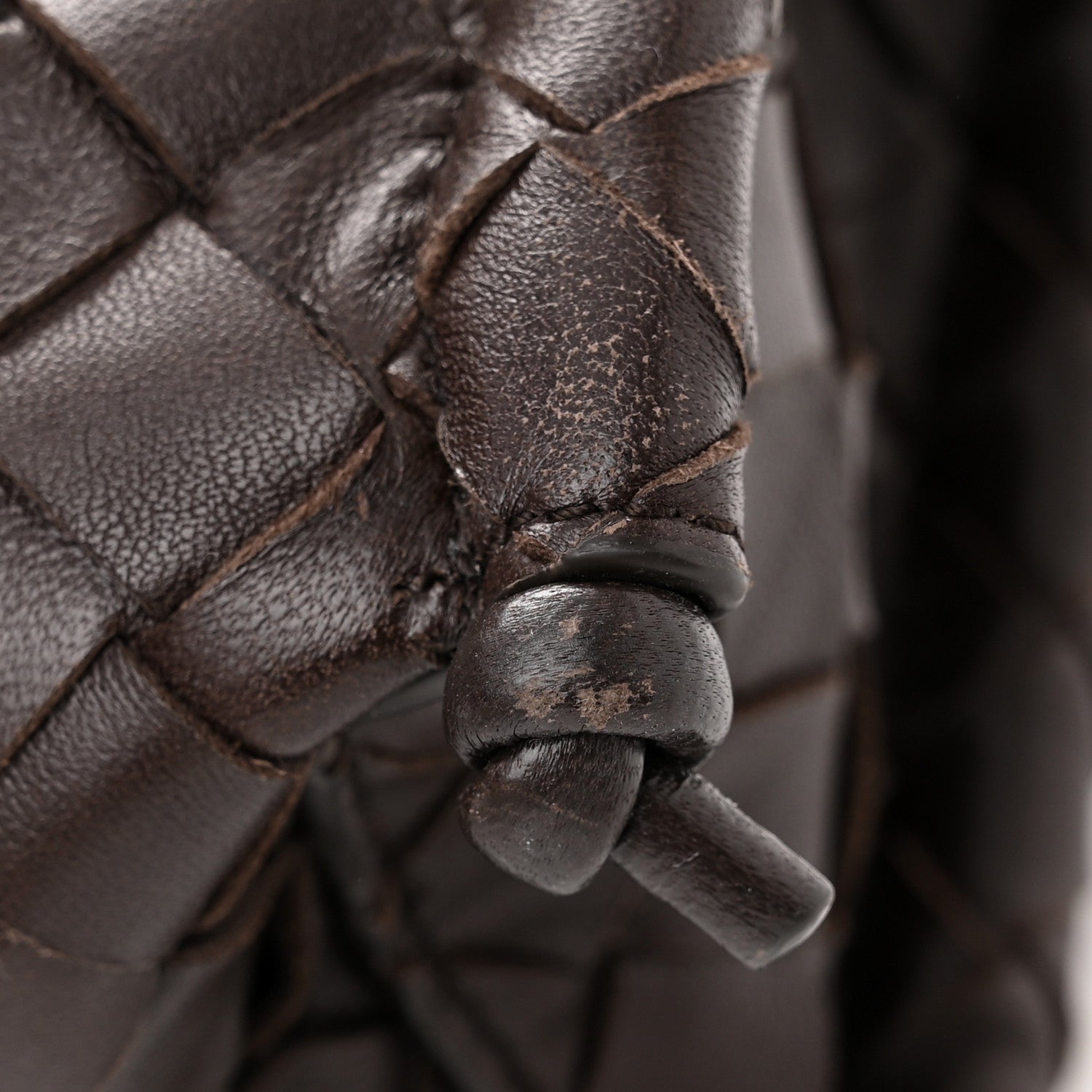 Bottega Veneta Nappa Intrecciato Small Knot Flap Crossbody Fondente 11 of 12