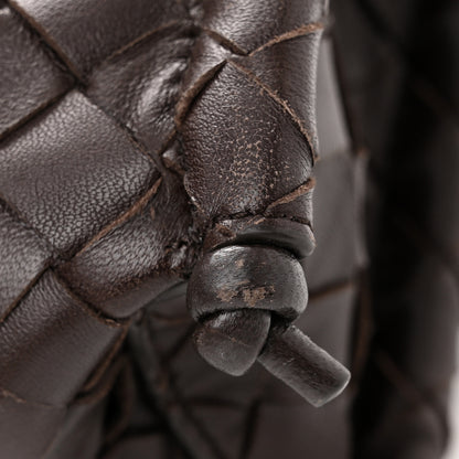 Bottega Veneta Nappa Intrecciato Small Knot Flap Crossbody Fondente 11 of 12