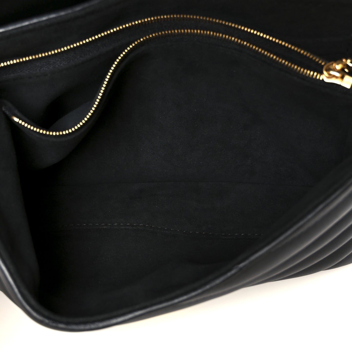 Calfskin LV New Wave Chain Bag Black