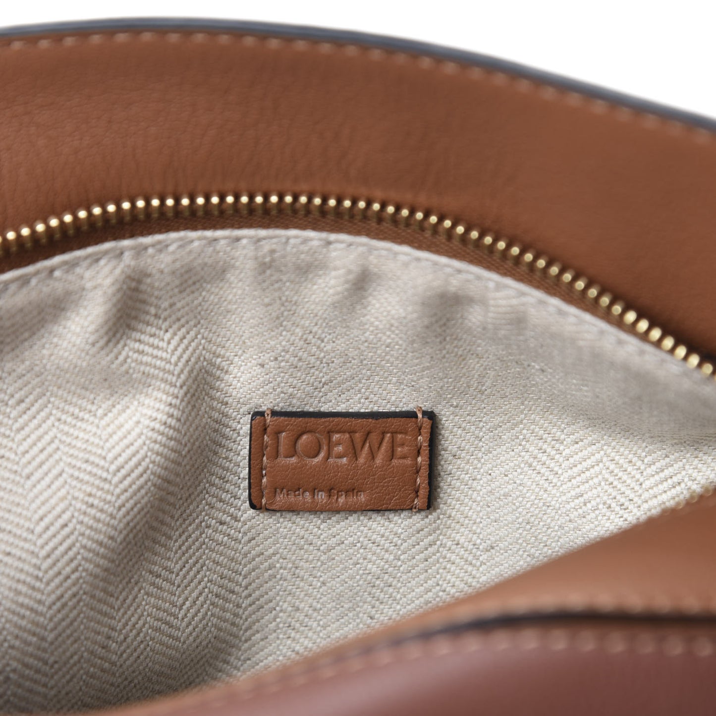 Calfskin Mini Puzzle Bag Tan Medium Pink