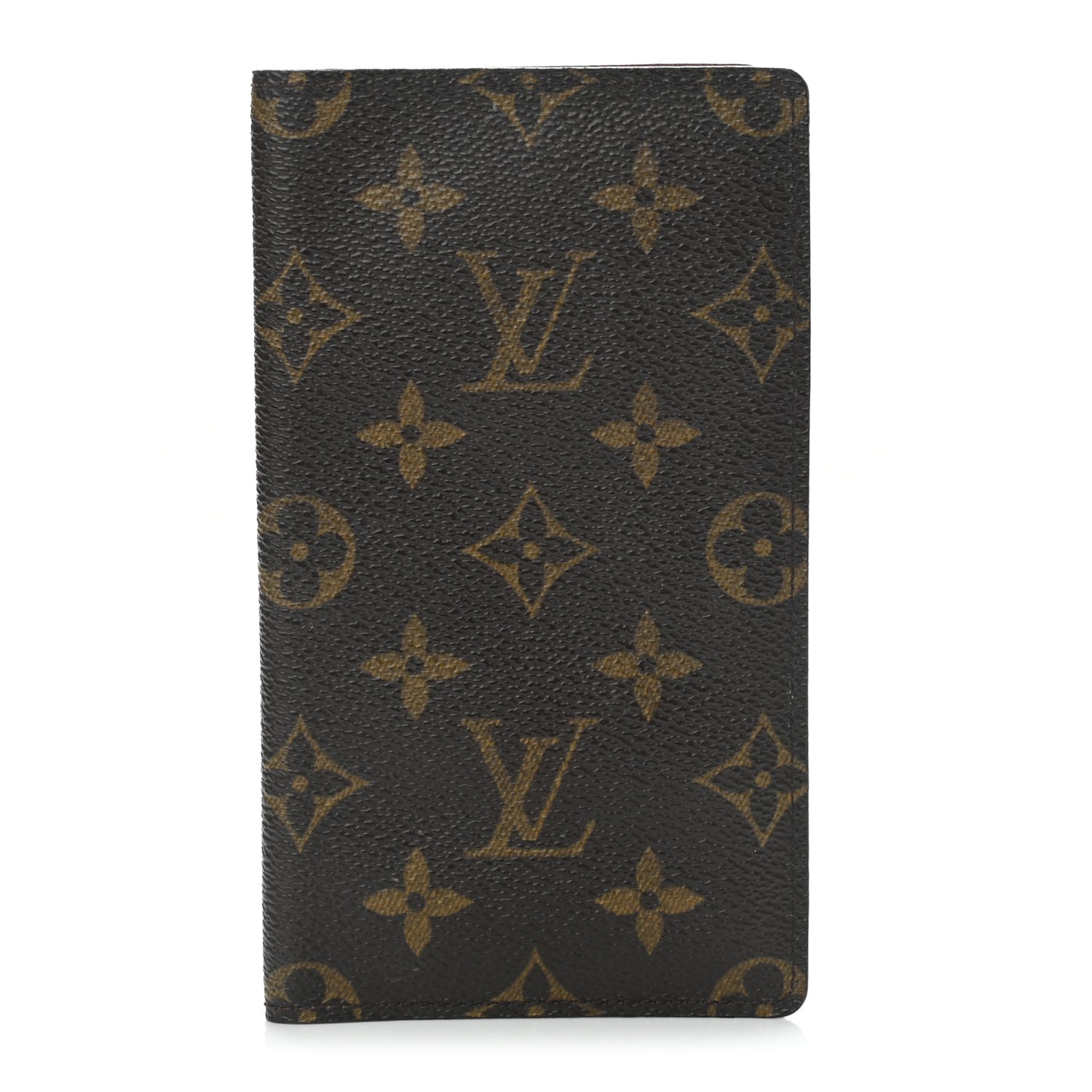 Monogram Checkbook Holder Case Wallet