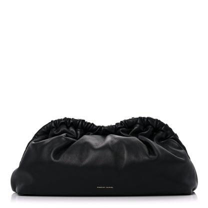 Mansur Gavriel Lambskin Cloud Clutch Black Flamma 1 of 12