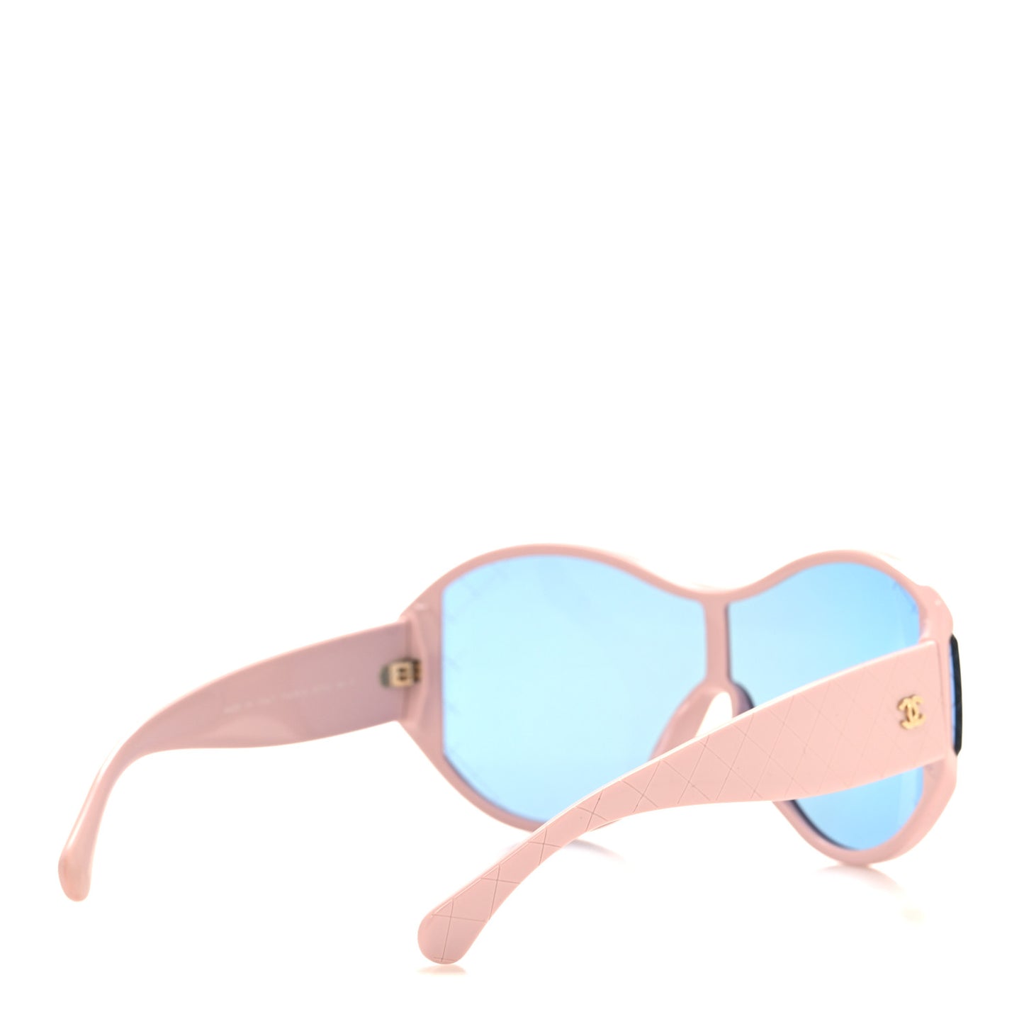 Acetate Shield Sunglasses 71476 Pink