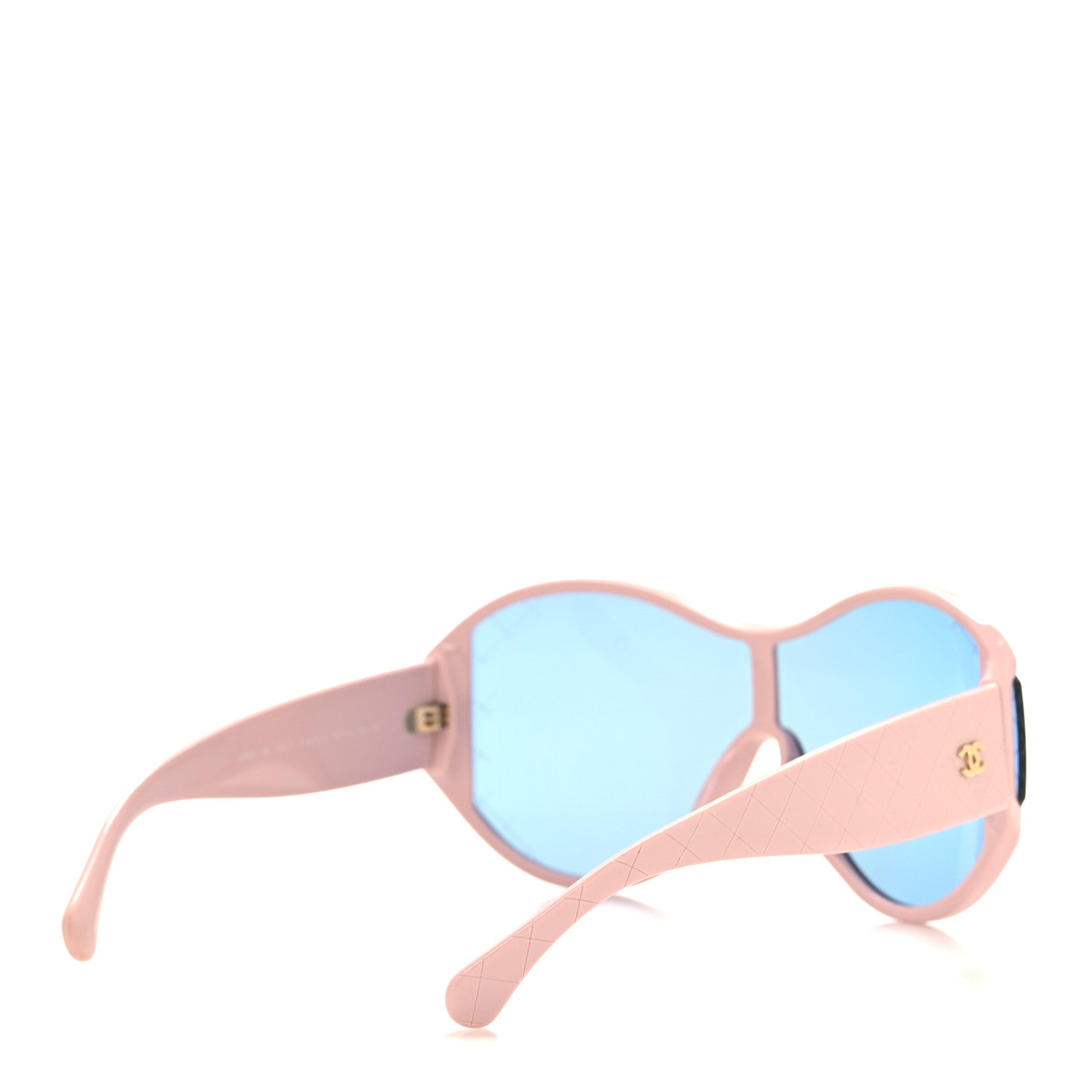 Chanel Acetate Shield Sunglasses 71476 Pink 4 of 7