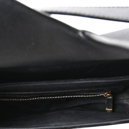 Christian Dior Grained Calfskin Saddle Bag Black 5 of 10