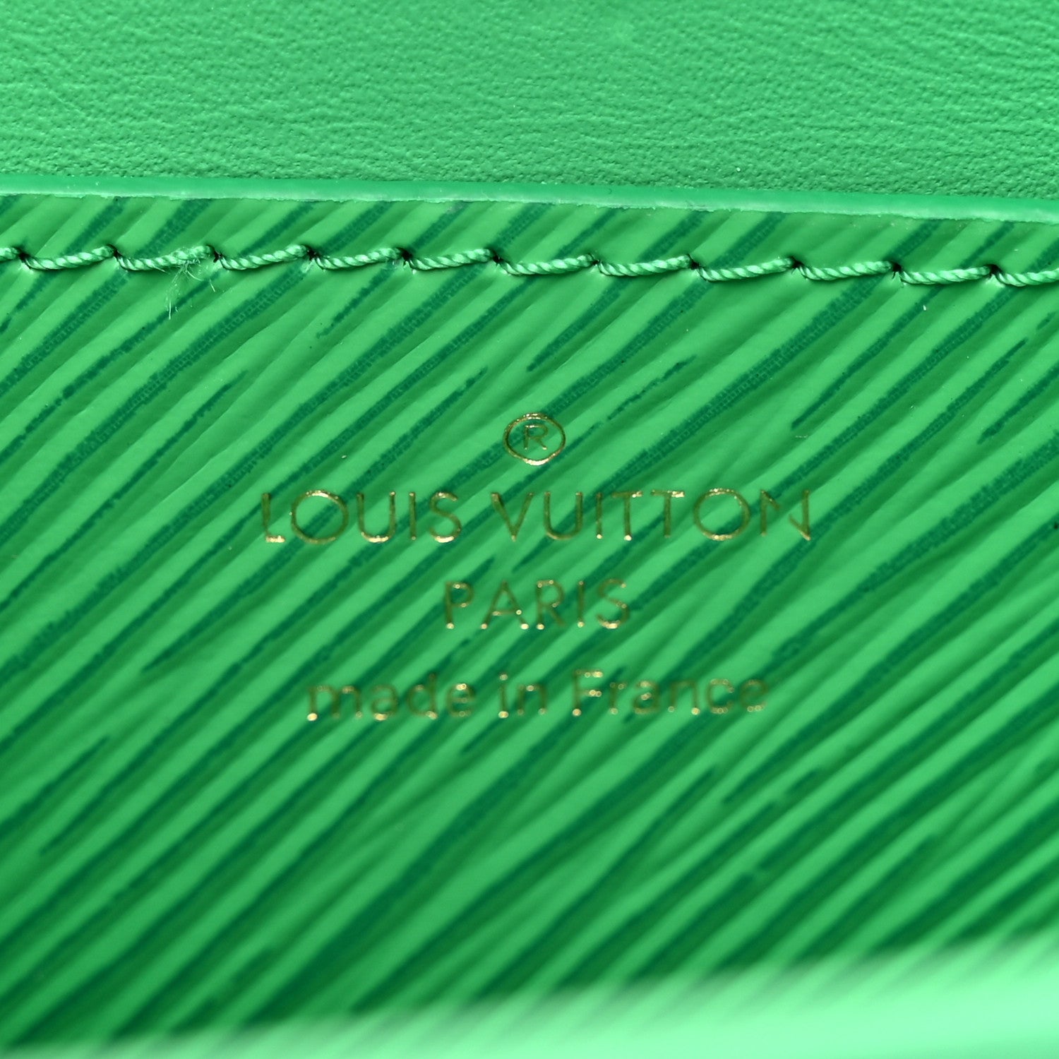 Louis Vuitton Epi Twist Shoulder Bag PM Serpentine Green 7 of 11