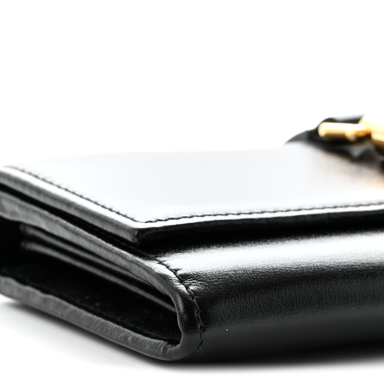 Gucci Calfskin Jackie 1961 Chain Wallet Black Black 9 of 11