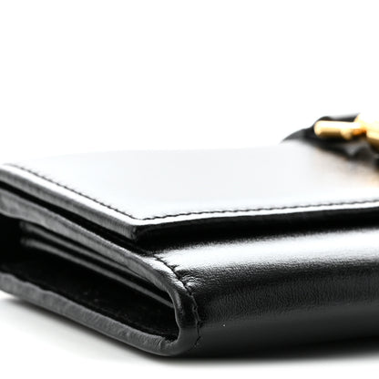 Gucci Calfskin Jackie 1961 Chain Wallet Black Black 9 of 11