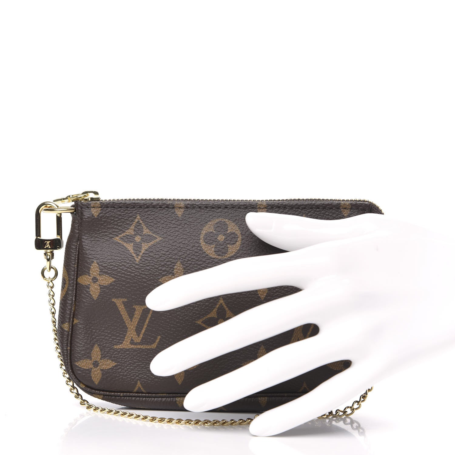 Louis Vuitton Monogram Mini Pochette Accessories 2 of 7