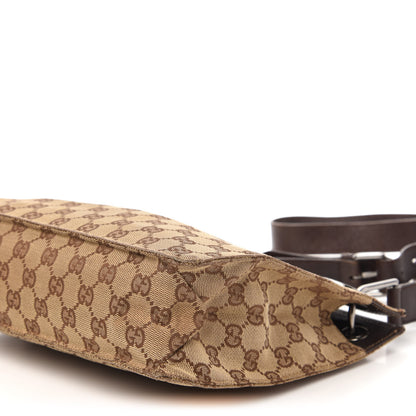 Gucci Monogram Eclipse Messenger Bag Dark Brown 7 of 13