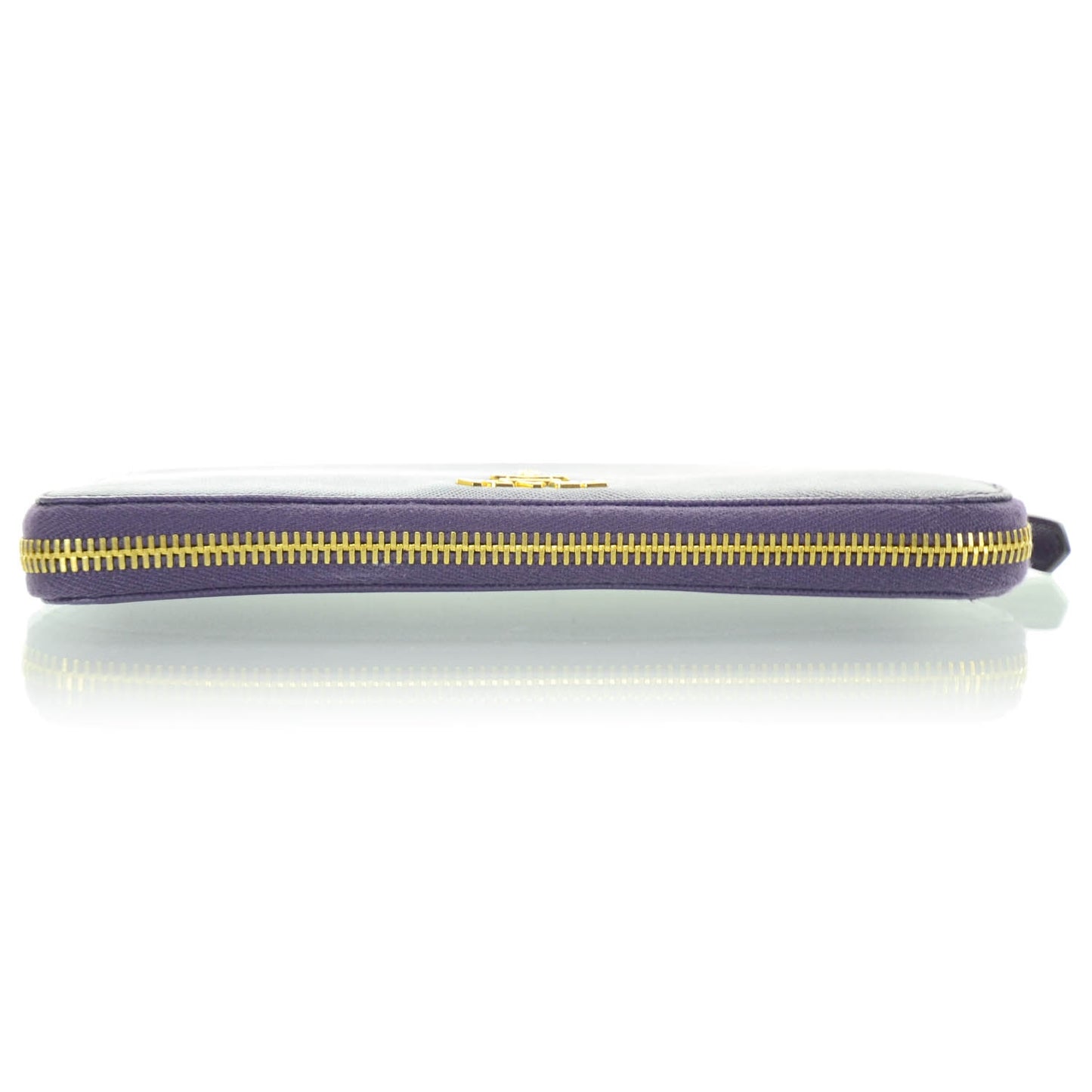Saffiano Zip Around Wallet Viola Purple