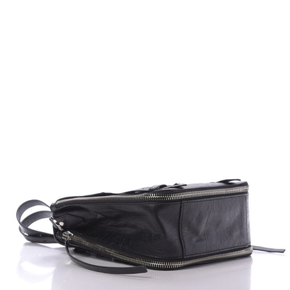 Proenza Schouler Crackled Lambskin PS1 Plus Zip Backpack Black 3 of 8
