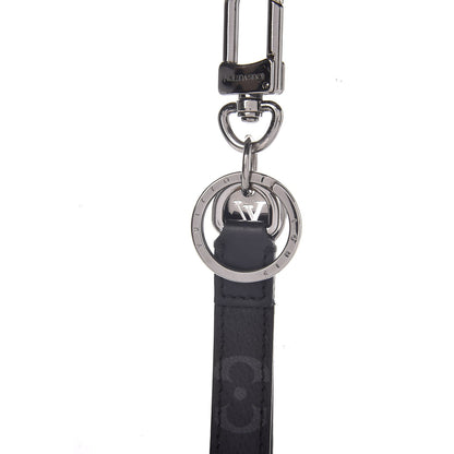 Louis Vuitton Monogram Eclipse Dragonne Bag Charm Key Holder 4 of 6