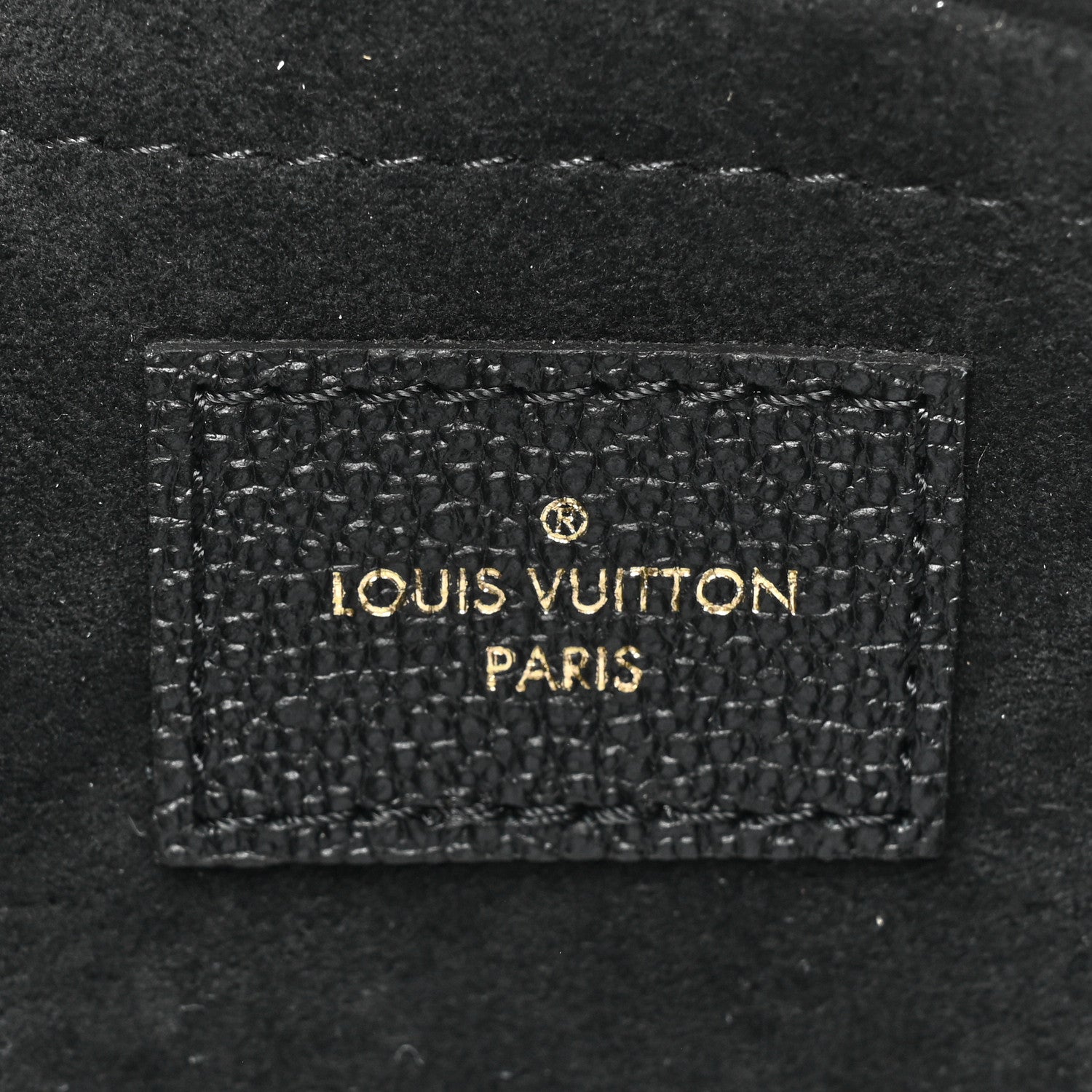 Louis Vuitton Empreinte Monogram Giant Multi Pochette Accessories Black 7 of 12