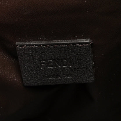Fendi Lycra FF 1974 Embossed Medium Trapezoid Beauty Pouch Rosa Shocking 6 of 7