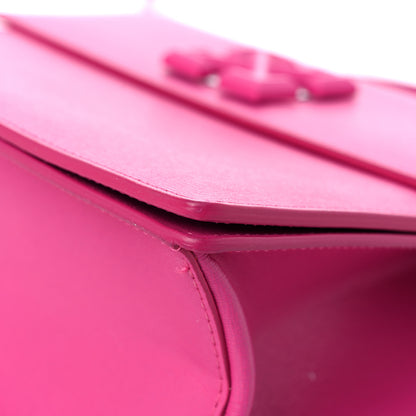 Off-White Calfskin Jitney Bag Fuchsia 9 of 19