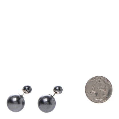 Christian Dior Mise En Dior Tribal Earrings Grey 2 of 4