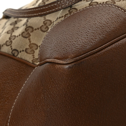 Gucci Monogram Medium Bree Zippered Tote Beige Tabacco 10 of 14