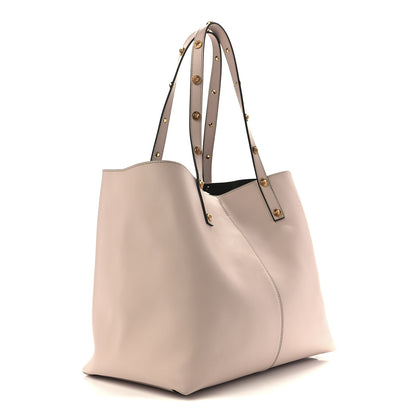 Versace Calfskin Palazzo Tote Beige 3 of 13