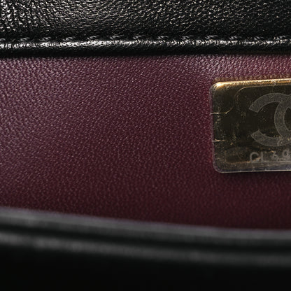 Chanel Lambskin Quilted Small Trendy CC Dual Handle Flap Bag Black 7 of 18