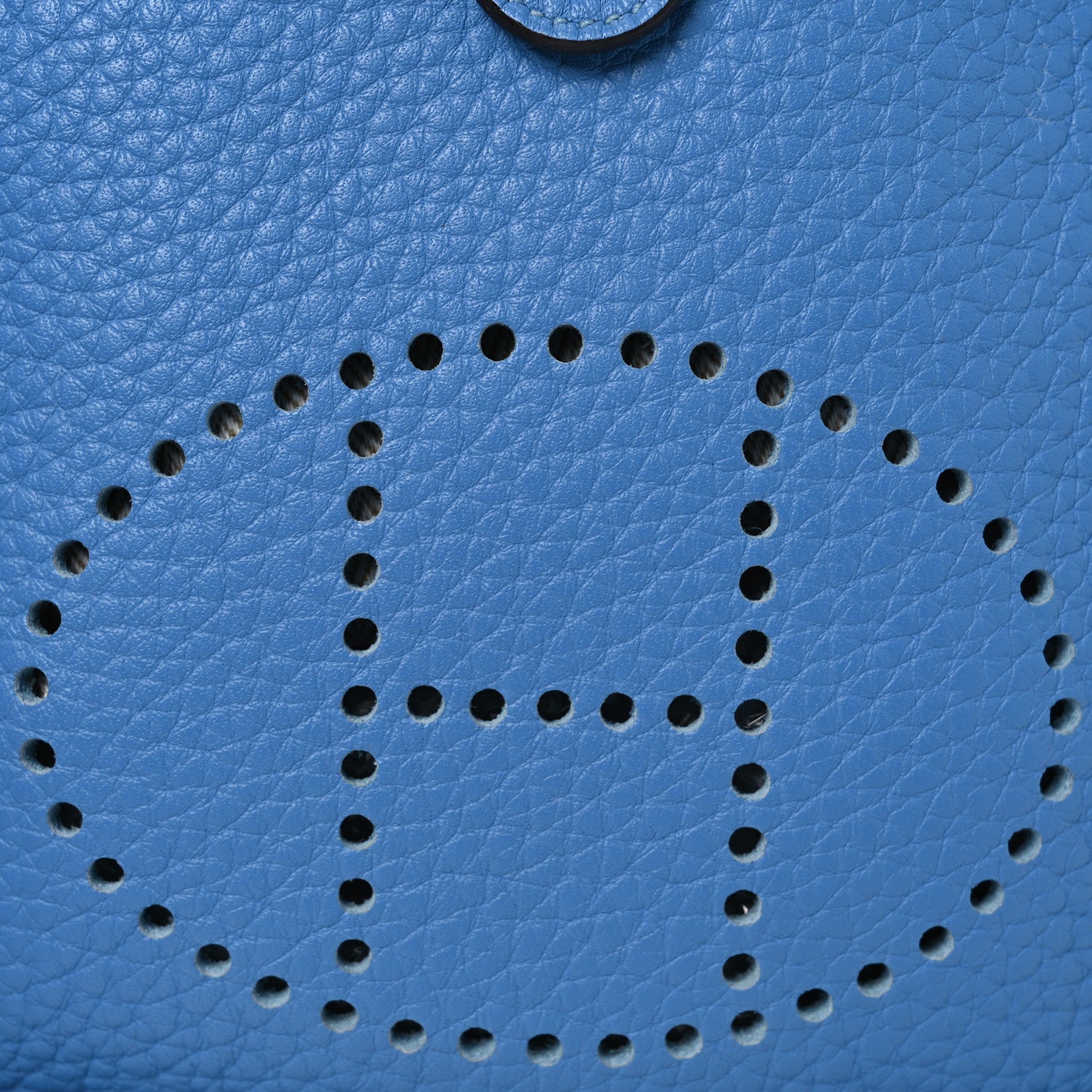 Hermes Taurillon Clemence Amazone Evelyne TPM  Bleu Paradis Saphir 8 of 14