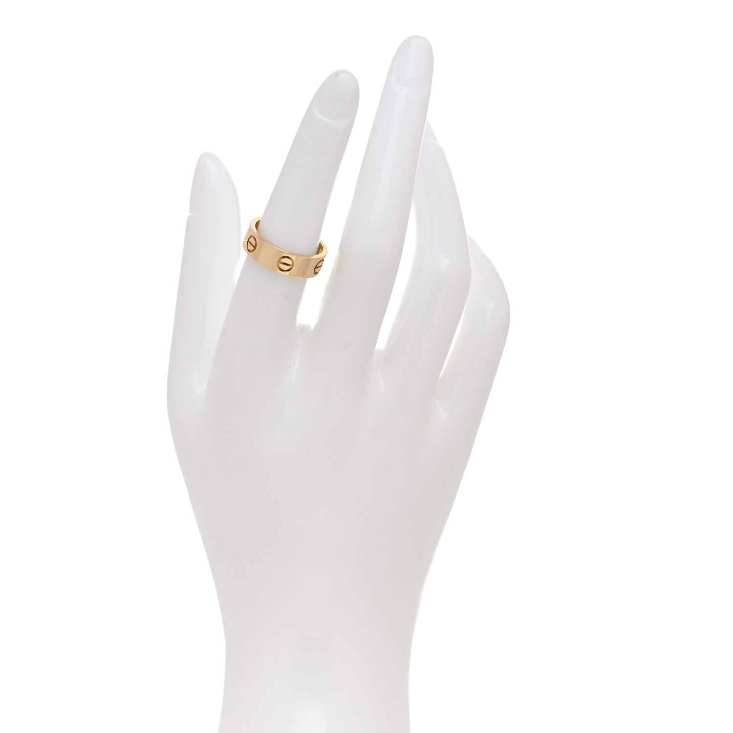 Cartier 18K Yellow Gold 5.5mm LOVE Ring 52 6 2 of 5